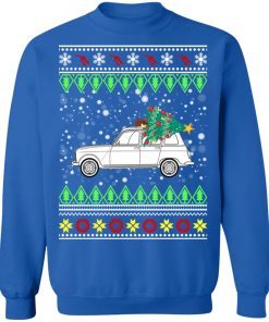 Renault 4L 'Quatrelle' Ugly Christmas Sweater