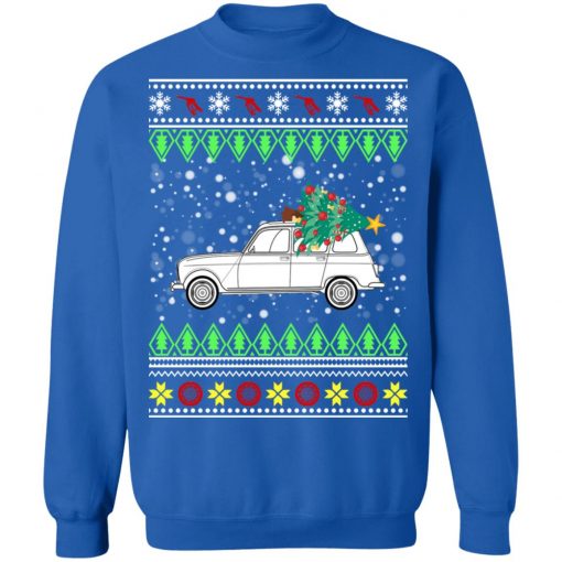 Renault 4L 'Quatrelle' Ugly Christmas Sweater