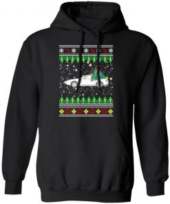 Porsche 928 Ugly Christmas hoodie