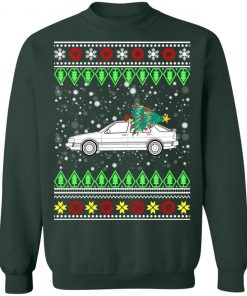 Saab 9000 Classic Car Ugly Christmas Sweater