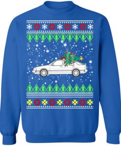 Saab 9000 Classic Car Ugly Christmas Sweater