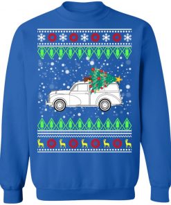 Morris Minor Traveller Classic Car Ugly Christmas Sweatshirt