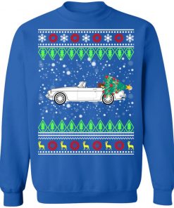 MG B Classic Car Ugly Christmas Sweatshirt