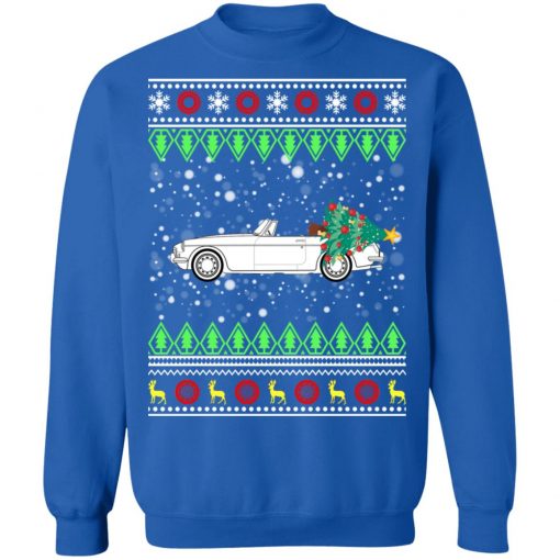 MG B Classic Car Ugly Christmas Sweatshirt