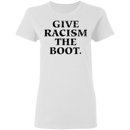 LL Cool J Give Racism The Boot Shirt