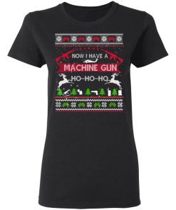 Die Hard Ugly Christmas Sweater Now I Have A Machine Gun Hoodie