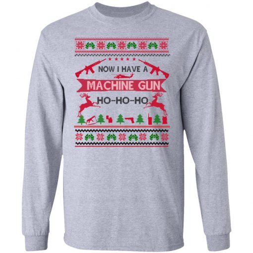 Now I Have A Machine Gun Die Hard Ugly Christmas