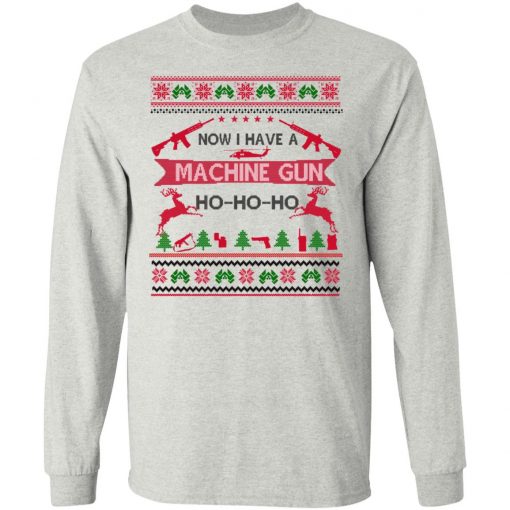 Now I Have A Machine Gun Die Hard Ugly Christmas