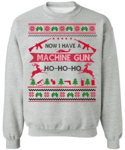 Now I Have A Machine Gun Die Hard Ugly Christmas Sweater