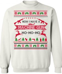 Now I Have A Machine Gun Die Hard Ugly Christmas Sweater