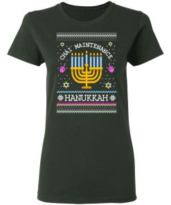 Chai Maintenance Hanukkah Ugly Christmas