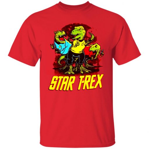Star Trek Star T-Rex Tyrannosaurus Rex shirt