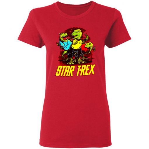 Star Trek Star T-Rex Tyrannosaurus Rex shirt