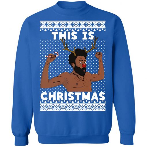This Is America Donald Glover Childish Gambino This Is Christmas Ugly Sweatshirt