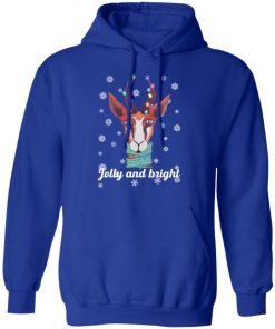 Illustrated Christmas Unique Colourful Jolly and Bright hoodie