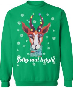 Illustrated Christmas Unique Colourful Jolly and Bright Sweatshirt