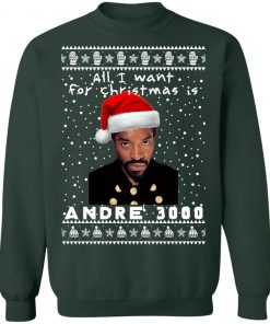 André 3000 Rapper Ugly Christmas Sweater