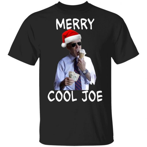 President 2020 Joe Biden Eating an Ice Cream Cone with two $10 Christmas shirt