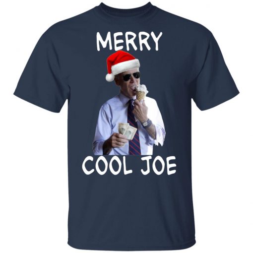 President 2020 Joe Biden Eating an Ice Cream Cone with two $10 Christmas shirt