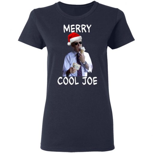 President 2020 Joe Biden Eating an Ice Cream Cone with two $10 Christmas shirt