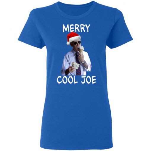 President 2020 Joe Biden Eating an Ice Cream Cone with two $10 Christmas shirt