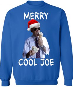 President 2020 Joe Biden Eating an Ice Cream Cone with two $10 Christmas sweater