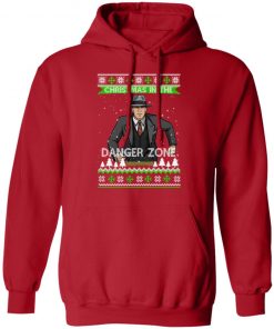 Archer Christmas In The Danger Zone Ugly Christmas hoodie