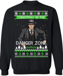 Archer Christmas In The Danger Zone Ugly Christmas Sweater