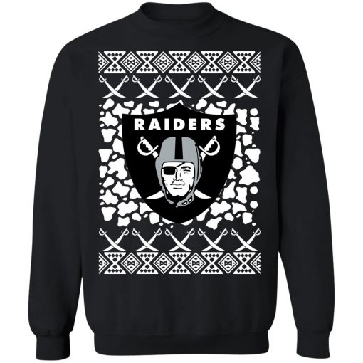 Oakland Raiders Christmas Sweater