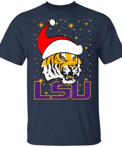 LSU Tigers Santa Hat Christmas