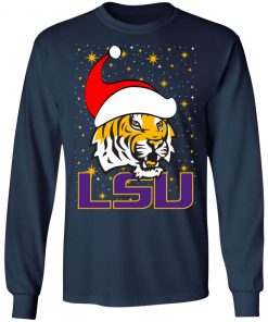 LSU Tigers Santa Hat Christmas