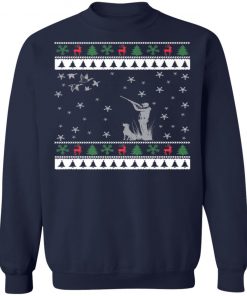Mens Funny Duck Hunting Lover Ugly Christmas Sweater