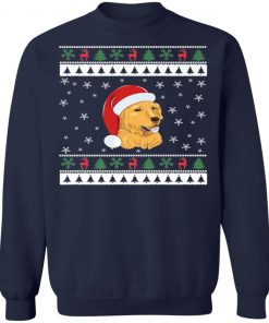 Golden Retriever Lover Ugly Christmas Sweatshirt