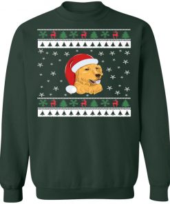 Golden Retriever Lover Ugly Christmas Sweatshirt