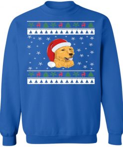 Golden Retriever Lover Ugly Christmas Sweatshirt