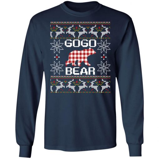 Gogo Bear Matching Family Season Ugly Christmas