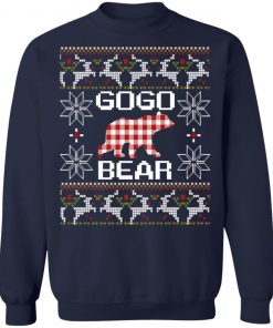 Gogo Bear Matching Family Season Ugly Christmas Sweatshirt