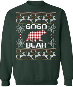 Gogo Bear Matching Family Season Ugly Christmas