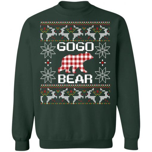 Gogo Bear Matching Family Season Ugly Christmas