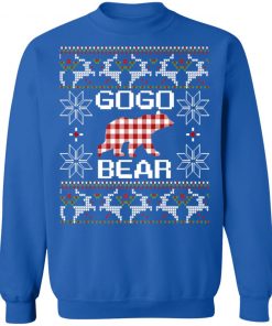 Gogo Bear Matching Family Season Ugly Christmas Sweatshirt