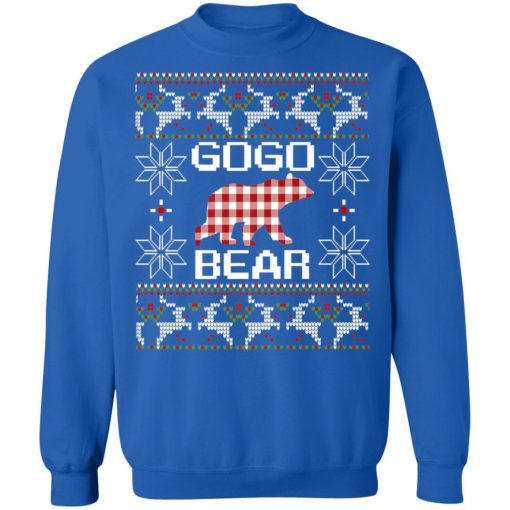 Gogo Bear Matching Family Season Ugly Christmas Sweatshirt