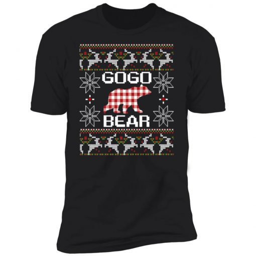 Gogo Bear Matching Family Season Ugly Christmas