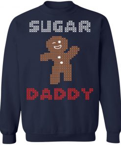 FUNNY SUGAR DADDY Gingerbread Ugly Christmas Sweatshirt