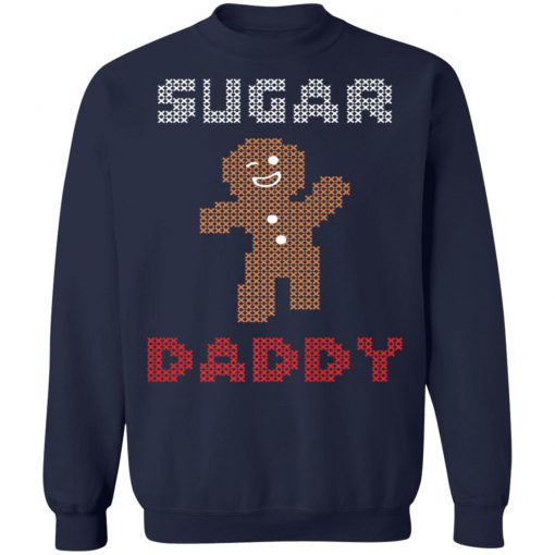 FUNNY SUGAR DADDY Gingerbread Ugly Christmas Sweatshirt