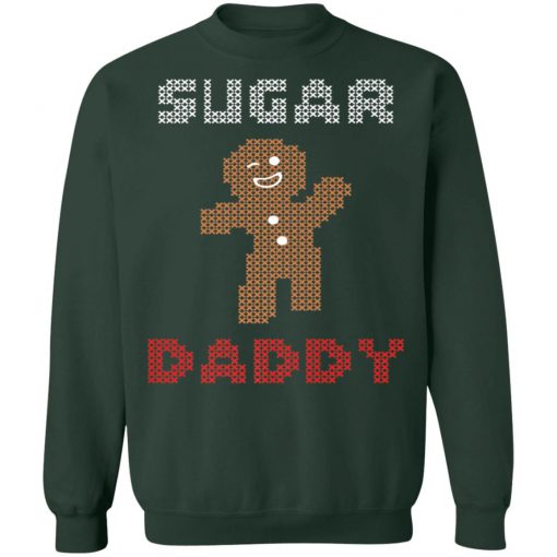 FUNNY SUGAR DADDY Gingerbread Ugly Christmas Sweatshirt