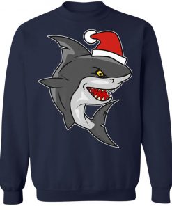 Funny Santa Shark Ugly Christmas Sweater