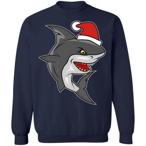 Funny Santa Shark Ugly Christmas Sweater