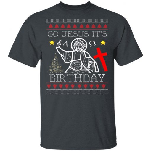 Funny Go Jesus Birthday Jumper Ugly Christmas