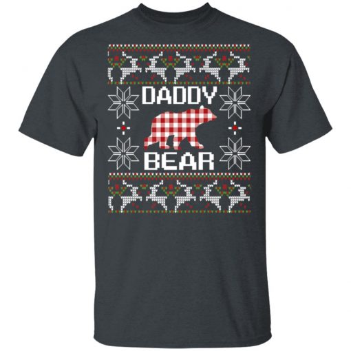 Daddy Bear Matching Family Season Ugly Christmas