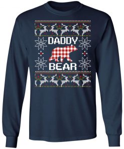 Daddy Bear Matching Family Season Ugly Christmas